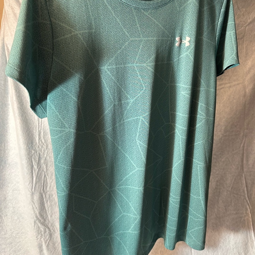 Under Armour Dark Green HeatGear Tee
